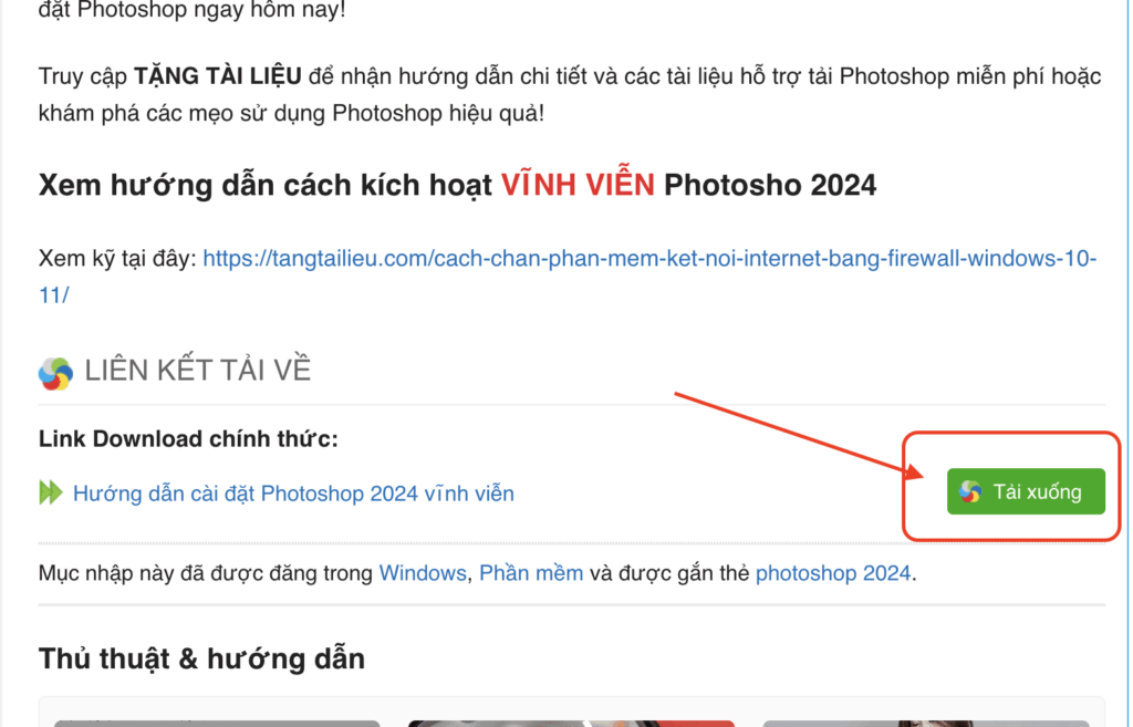Tải photoshop 2024