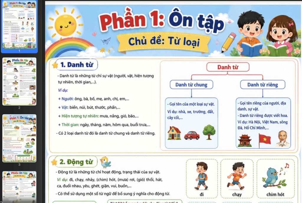 Tài liệu ôn tập tiếng việt lớp 4 5